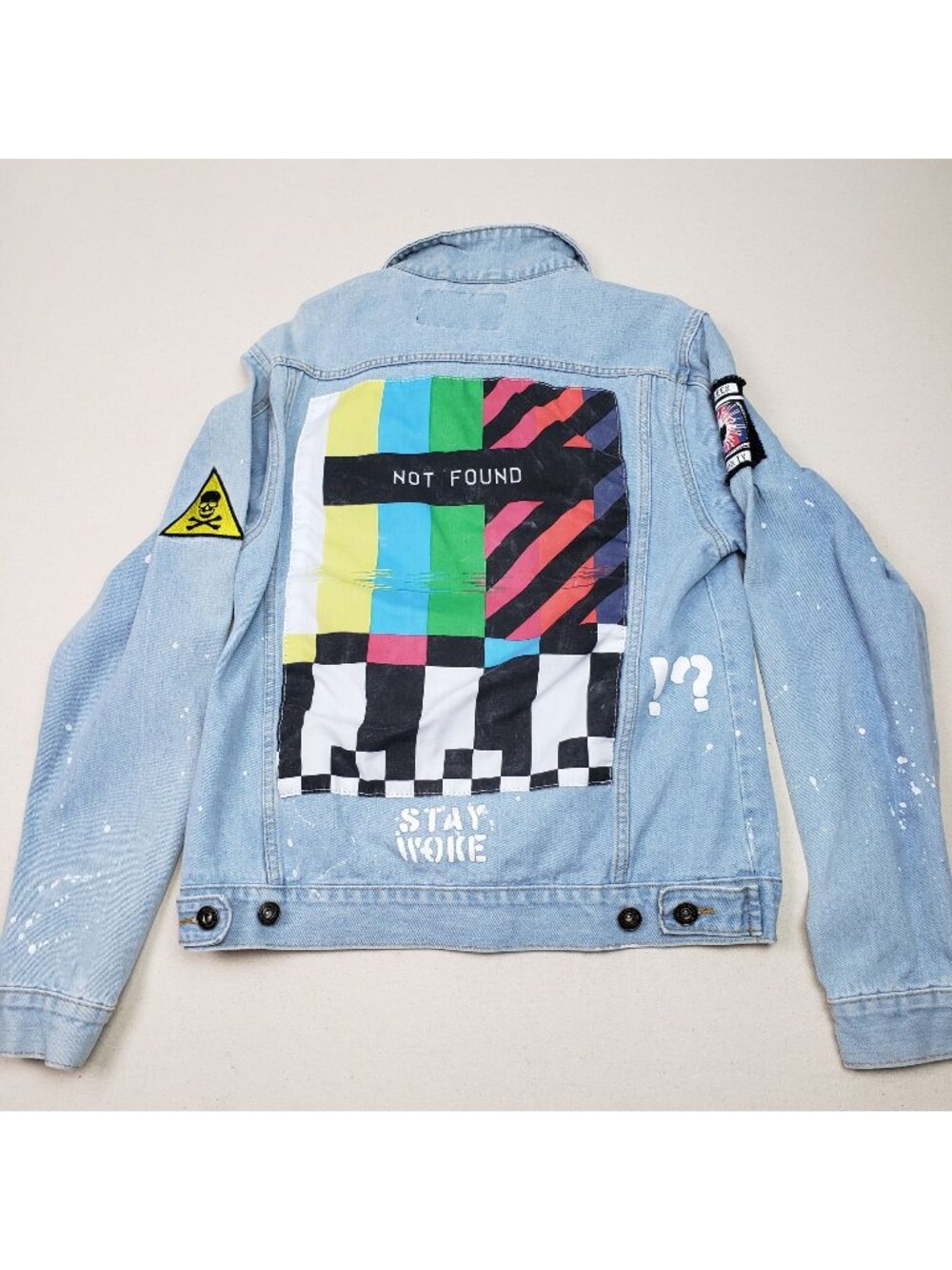 Trademark Brooklyn Cloth Mfg Co Denim Jean Jacket Sz S RARE NEW CONDITION!!!